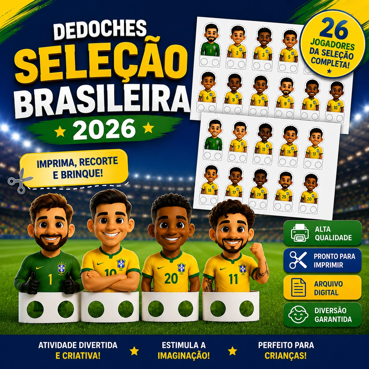 Dedoches Seleção Brasileira