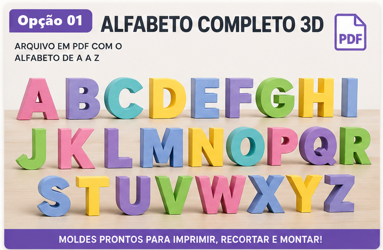 Alfabeto 3D