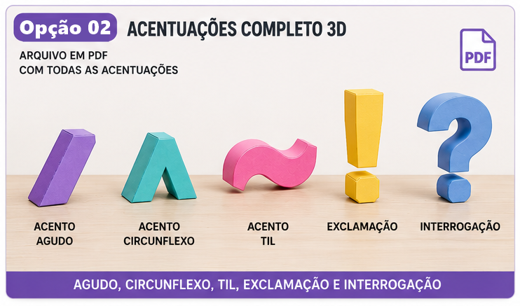 Acentos 3D